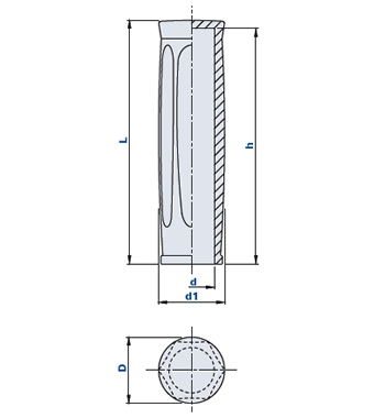 Handgriff aus PVC