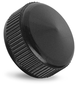 Bouton moleté avec douille filetée borgne
