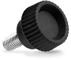 Rändelschraube mit Gewindestift
